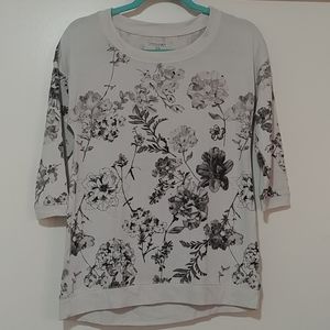Sonoma Floral Mid Sleeve Shirt